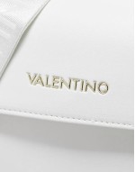 Valentino Bigs cross body saddle bag in white