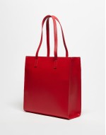 Valentino special syla logo tote bag in red