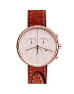 M40 chronograph watch in PVD rose gold