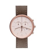 M40 chronograph watch in PVD rose gold
