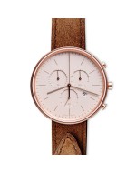 M40 chronograph watch in PVD rose gold