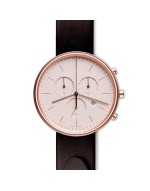 M40 chronograph watch in PVD rose gold