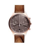 C39 chronograph watch in PVD rose gold