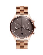 C39 chronograph watch in PVD rose gold