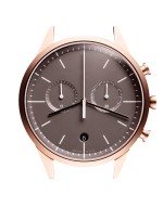 C39 chronograph watch in PVD rose gold