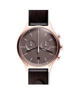 C39 chronograph watch in PVD rose gold