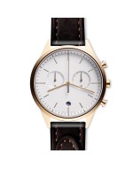 C39 chronograph watch in PVD satin gold