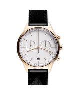 C39 chronograph watch in PVD satin gold