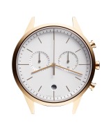 C39 chronograph watch in PVD satin gold