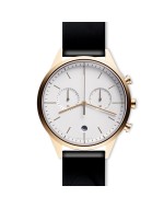 C39 chronograph watch in PVD satin gold