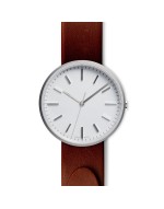 M37 PreciDrive three-hand watch in brushed steel