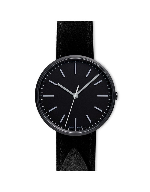 M37 PreciDrive three-hand watch in PVD black