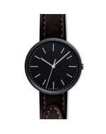 M37 PreciDrive three-hand watch in PVD black