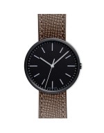M37 PreciDrive three-hand watch in PVD black