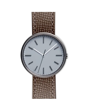 M37 PreciDrive three-hand watch in PVD grey
