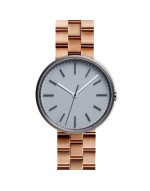 M37 PreciDrive three-hand watch in PVD grey