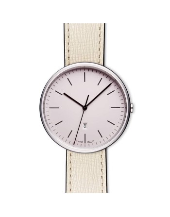 M38 date watch in polished steel