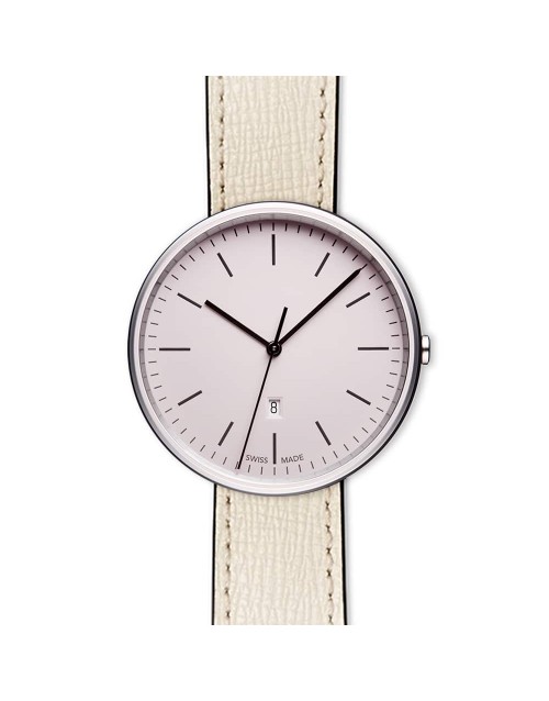 M38 date watch in polished steel