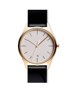 C36 date watch in PVD satin gold