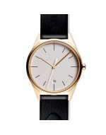 C36 date watch in PVD satin gold