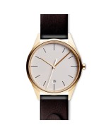 C36 date watch in PVD satin gold