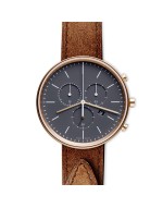 M40 chronograph watch in PVD satin gold