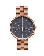 M40 chronograph watch in PVD satin gold