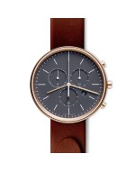 M40 chronograph watch in PVD satin gold
