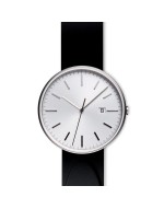 M40 PreciDrive date watch in brushed steel