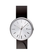 M40 PreciDrive date watch in brushed steel